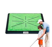 Tapis d'oscillation de golf, Tapis d'entraînement de golf | Tapis de jeu de golf avec chipping - Tapis d'entraînement de golf de frappe avec détection de rétroaction d'itinéraire professionnel pour