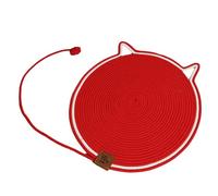 Tapis double face pour chats avec jouet interactif épais pour chats pour lit ou tapis d'activités murales