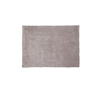 Atmosphera - Tapis douceur en microfibre Agatha - 170 x 120 cm - Couleur lin Gris G