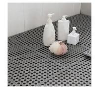 Tapis Douche Extérieur Durable Dalles Clipsables Coussin Emboîtement au Bord de la Piscine, Vestiaire(Gray,9pieces)