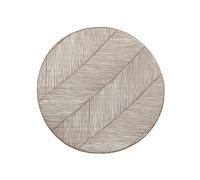 Tapis Douillet Taupe Diam 120cm
