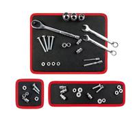 Tapis D'Outils Magnétique | Tapis De Pièces Antidérapant Flexible,Tapis D'Outils Magnétique pour Mon-teurs - pour Atelier Mécanique, Réparation Automatique Garage, Tournevis, Clés, Boulons