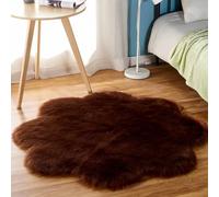 Tapis doux à poils longs, antidérapant, lavable en machine, tapis confortable pour salon, chambre à coucher et chambre d'enfant, décoration d'intérieur idéale pour la maison