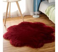 Tapis doux et confortable, antidérapant à poils longs, lavable en machine, idéal pour chambre à coucher ou chambre d'enfant, accessoire de décoration d'intérieur
