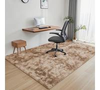 Tapis Doux et Moelleux 190 x 280 cm Moelleux et Lavable Doux Moderne Grand Tapis Lavable à 30 Degrés pour Chambre Couloir Bureau, Beige