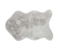 Tapis doux forme peau Naturel 60x90 cm