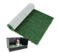 Tapis d'pour Chiens, Accessoires d'Éducation à la Propreté Artificiels pour Chiots, Natte D'Lavable Pour Chien, pour Propriétaires d'Animaux et Amoureux des Bêtes Maison Bureau Appartement Cage Voitur
