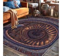 Tapis Dragon - Tapis d'escalier mystique en spirale sans bleu avec envers antidérapant - Tapis d'intérieur rectangulaire qui ne perd pas ses poils - Pour salon, chambre à coucher, salle de classe