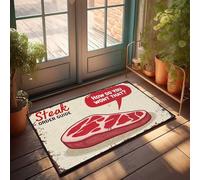 Tapis drôles pour porte d'entrée Guide de commande : comment voulez-vous ça ? Paillasson Cuisine Stuff Tapis de bienvenue drôle (65 x 90 cm)