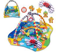 Tapis Ducatif Lionelo Anika Plus Bleu- Jaune