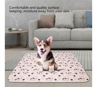 Tapis D'Urine Coussin Pour Pipi Chien Réutilisable Imperméable 70 * 80 Cm G