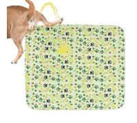Tapis d'urine pour chien - Antidérapant - Anti-fuite - Absorption extra forte - Tapis de protection lavable - Pour chiens de taille moyenne et grande - Panier à lancer - Boîte de transport pour