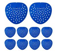 Tapis D'Urinoir - Filtres Pour Urinoir Anti-Obstruction | Coussinets Parfumés Désodorisants Pour Urinoirs Hommes | Paquet De 10, Taille 19x17cm, Matériau PP + Agent Actif + Huile Essentielle, Dure Jus