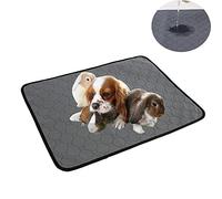 Tapis Educateur Chien Chat de Dressage Lavable, Puppy Pipi Tapis éducateurs Chien Absorbant Réutilisable Imperméable et Antidérapante pour l'intérieur, l'extérieur, la Voiture, Les Voyages M