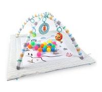 Tapis éducatif 2-en-1 TinyMini Amusement à la montagne Jaune