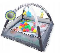 Tapis éducatif 2-en-1 TinyMini Parc avec balles