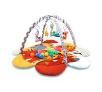 Tapis éducatif 2-en-1 tinymini safari fleur