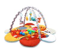 Tapis éducatif 2-en-1 tinymini safari fleur