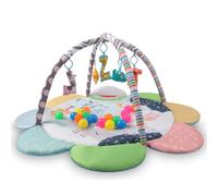 Tapis éducatif 2-en-1 tinymini zoo fleur