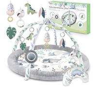 Tapis éducatif interactif - Nukido Dino - Standard - Tous publics - Coussin minky doux