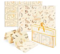 Tapis d'éveil Bébé - MAMABRUM - Mamabrum Tapis d'éveil - 120x180 cm - Imperméable - Antidérapant