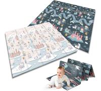 Tapis éducatif pliable en mousse 200 x 180 x 1 cm Nukido NK-340