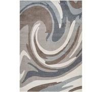 Tapis Effet 3D à Poils Courts "Broadway I" Marron 80 x 150 cm Marron G