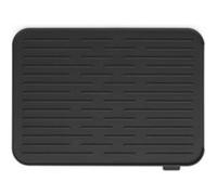 Tapis égouttoir à vaisselle en silicone Brabantia SinkSide anthracite