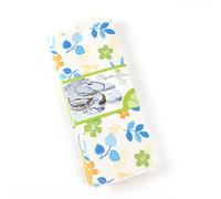 Tapis égouttoir à vaisselle pour comptoir, à séchage et absorption rapide, carré, en microfibre 30 x 40cm vert feuille