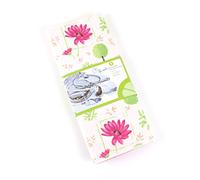 Tapis égouttoir à vaisselle pour comptoir, à séchage et absorption rapide, carré, en microfibre 38 x 50cm Flower3