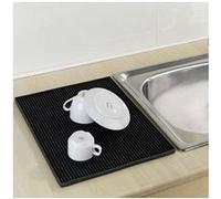 Wenko Tapis égouttoir Maxi 40 x 30 cm Noir