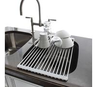 Tapis Egouttoir dessus d´évier dessous de plat enroulable SC