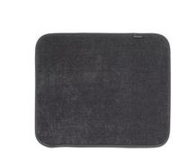 Tapis égouttoir en microfibre gris foncé - Brabantia - Gris - Tissu Gris Foncé G