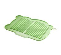 Tapis égouttoir en silicone pour comptoir de cuisine | Dessous de plat antidérapant résistant à la chaleur pour ustensiles, assiettes, bols, poêles, fruits, légumes