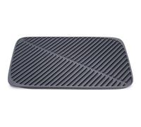 Joseph Joseph – Tapis d'égouttage pliable Flume – Surface en caoutchouc souple, Gris, Large