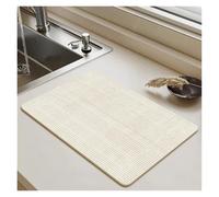 Tapis égouttoir Tapis de cuisine absorbant en boue diatomées, à séchage rapide et antidérapant, résistant la chaleur, for égouttoirs dessous plat(Color 11,50x80cm)