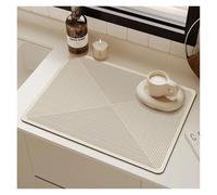 Tapis égouttoir Tapis de cuisine absorbant en boue diatomées, à séchage rapide et antidérapant, résistant la chaleur, for égouttoirs dessous plat(Color 2,50x80cm)