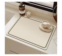 Tapis égouttoir Tapis de cuisine absorbant en boue diatomées, à séchage rapide et antidérapant, résistant la chaleur, for égouttoirs dessous plat(Color 3,30x40cm)