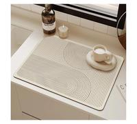 Tapis égouttoir Tapis de cuisine absorbant en boue diatomées, à séchage rapide et antidérapant, résistant la chaleur, for égouttoirs dessous plat(Color 10,30x40cm)