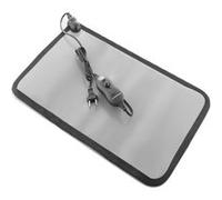 InnovaGoods Tapis chauffant électrique Hemat – Réchauffe pieds et jambes, 2 niveaux, antidérapant