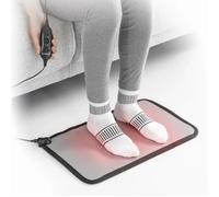 InnovaGoods® Tapis chauffant électrique Hemat, réchauffe confortablement et de manière relaxante les pieds et les jambes, design compact et léger, idéal pour la maison et le travail.