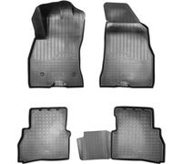 Recambo Tapis de sol arrière en caoutchouc 3D pour Fiat Doblo II | à partir de 2010 > | Ajustement parfait + bordure