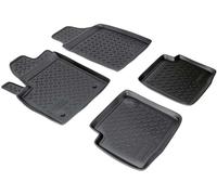 Recambo Tapis de sol en caoutchouc 3D pour Fiat Abarth 500 500c | Années de construction 2007-2020 | Ajustement parfait + bordure