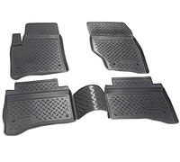 tapis en caoutchouc 3D pour PORSCHE Cayenne | 9PA | 2002-2010 | ajusté avec bordure