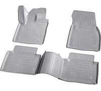 tapis en caoutchouc 3D pour RANGE ROVER Evoque | L551 | à partir de 2019 | gris avec bordure