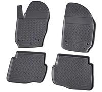 tapis en caoutchouc 3D pour VW Polo | Type 9N | BJ 2001-2009 | ajusté avec bordure
