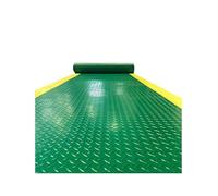 Tapis en caoutchouc antidérapant pour entrepôt, sortie de secours et atelier d'usine - Très résistant