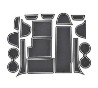 Tapis en Caoutchouc Antidérapant pour Voiture Intérieur De Tasse Rainure Porte pour Mazda CX-7 CX7 CX 7 Accessoires Automobiles Style(Wit)