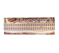 Tapis en Caoutchouc Compatible avec Jeu Colt Express 117 x 40 cm