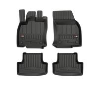 Frogum Tapis de sol 3D ProLine sur mesure pour Audi Q2 (2016-) Caoutchouc noir